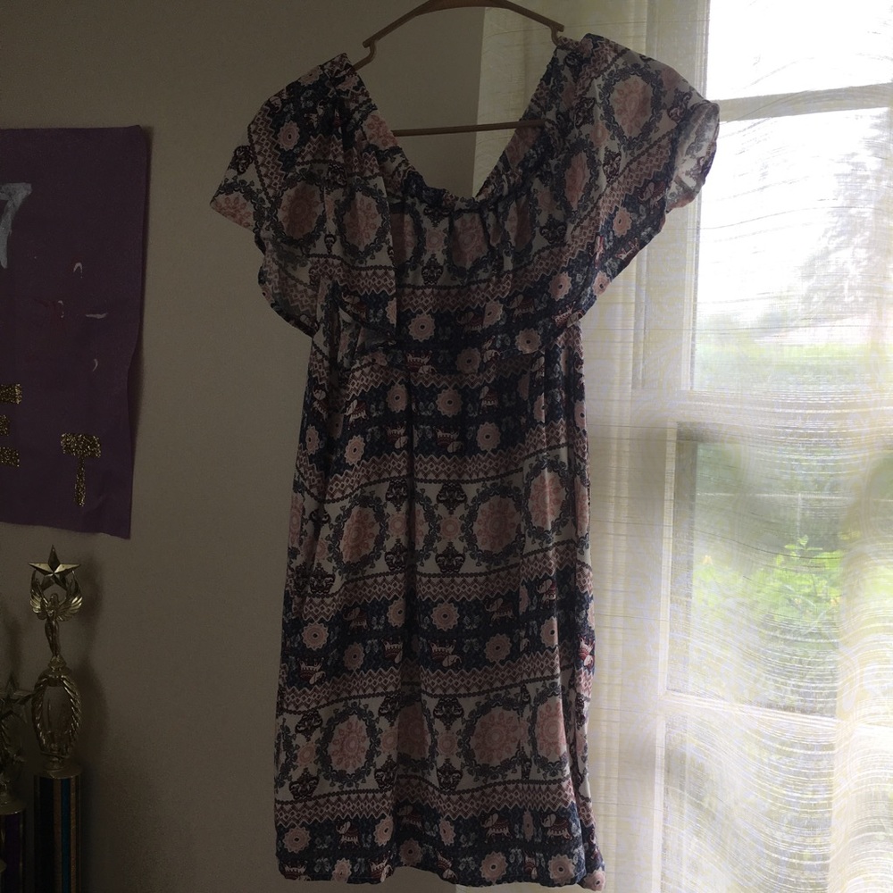 Off the shoulder dress